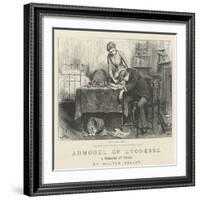 Armorel of Lyonesse, a Romance of To-Day-Frederick Barnard-Framed Giclee Print