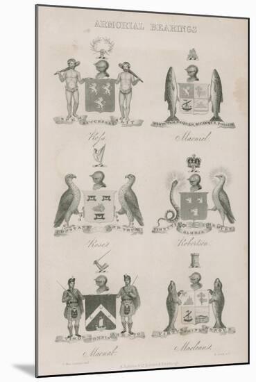 Armorial Bearings-null-Mounted Giclee Print