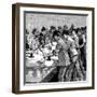 Armour Company's Pig Slaughterhouse, Chicago, Illinois, USA, 1892-null-Framed Giclee Print