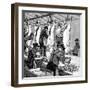 Armour Company's Pig Slaughterhouse, Chicago, Illinois, USA, 1892-null-Framed Giclee Print