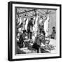 Armour Company's Pig Slaughterhouse, Chicago, Illinois, USA, 1892-null-Framed Giclee Print