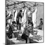 Armour Company's Pig Slaughterhouse, Chicago, Illinois, USA, 1892-null-Mounted Giclee Print