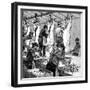 Armour Company's Pig Slaughterhouse, Chicago, Illinois, USA, 1892-null-Framed Giclee Print