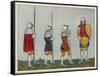 Armour in the 14th Centruy-Joseph Strutt-Framed Stretched Canvas