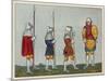 Armour in the 14th Centruy-Joseph Strutt-Mounted Art Print