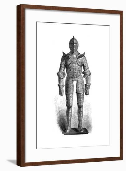 Armour of Henry II of France, 16th Century (1882-188)-P Sellier-Framed Giclee Print