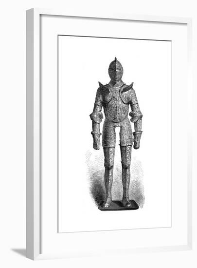 Armour of Henry II of France, 16th Century (1882-188)-P Sellier-Framed Giclee Print