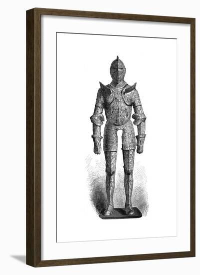 Armour of Henry II of France, 16th Century (1882-188)-P Sellier-Framed Giclee Print