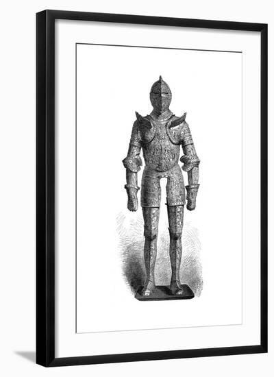 Armour of Henry II of France, 16th Century (1882-188)-P Sellier-Framed Giclee Print