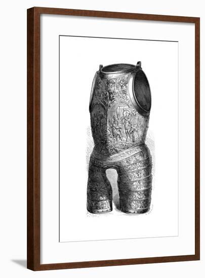 Armour of Henry II of France, 16th Century (1882-188)-P Sellier-Framed Giclee Print