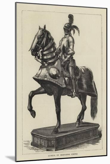 Armour of Hernando Cortes-Percy William Justyne-Mounted Giclee Print