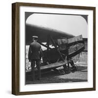 Armour Plated German Plane Used to Attack the Allied Trenches, World War I, C1914-C1918-null-Framed Photographic Print