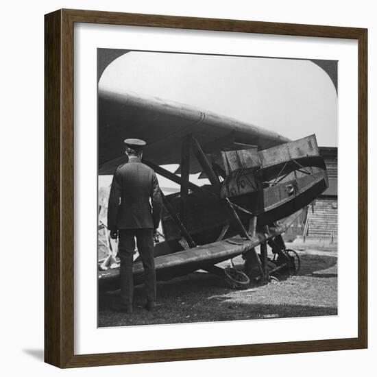 Armour Plated German Plane Used to Attack the Allied Trenches, World War I, C1914-C1918-null-Framed Photographic Print