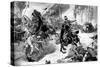 Armoured Belgian Troops under Attack by Uhlans, First World War, 1914-null-Stretched Canvas