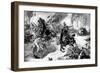 Armoured Belgian Troops under Attack by Uhlans, First World War, 1914-null-Framed Giclee Print