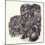 Armoured Chinese Army Elephant-Pat Nicolle-Mounted Giclee Print