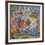 Armoured Soldiers Firing Match-Lock Arquebus, Late 15th Century-null-Framed Giclee Print