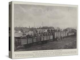 Armoured Train, Carrying Colt Guns, at Braamfontein-null-Stretched Canvas