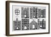 Arms and Gates of the City of London, C1650 (19th Century-null-Framed Giclee Print