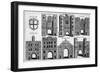 Arms and Gates of the City of London, C1650 (19th Century-null-Framed Giclee Print