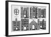 Arms and Gates of the City of London, C1650 (19th Century-null-Framed Giclee Print