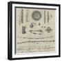 Arms, Etc, Taken from the Bhooteas at the Storming of Dewangiri, Bhootan-null-Framed Giclee Print