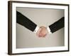 Arms of Male Couple Wearing Tuxedos Holding Hands, One with Wedding Band, Illustrating Gay Marriage-Ted Thai-Framed Photographic Print