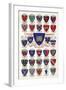 Arms of the Colleges of Oxford University-null-Framed Giclee Print
