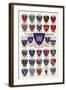 Arms of the Colleges of Oxford University-null-Framed Giclee Print