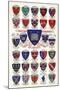Arms of the Colleges of Oxford University-null-Mounted Giclee Print