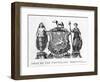 Arms of the Foundling Hospital by William Hogarth-William Hogarth-Framed Giclee Print