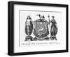 Arms of the Foundling Hospital by William Hogarth-William Hogarth-Framed Giclee Print