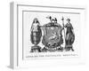 Arms of the Foundling Hospital by William Hogarth-William Hogarth-Framed Giclee Print