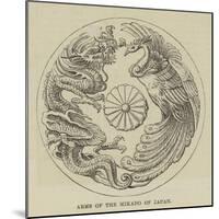 Arms of the Mikado of Japan-null-Mounted Giclee Print