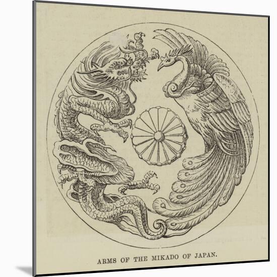 Arms of the Mikado of Japan-null-Mounted Giclee Print