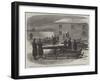 Armstrong Guns Packed on Sleighs in the Ordnance-Yard-null-Framed Giclee Print