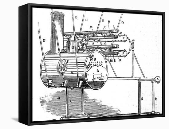 Armstrong's Hydro-Electric Machine-null-Framed Stretched Canvas