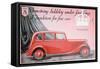 Armstrong Siddeley Motors Advert, 1937-null-Framed Stretched Canvas