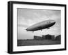 Armstrong Whitworth R33 Airship Outside the Hangars at Pulham in Norfolk, April 1925-null-Framed Photographic Print