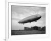 Armstrong Whitworth R33 Airship Outside the Hangars at Pulham in Norfolk, April 1925-null-Framed Photographic Print