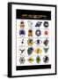 Army Air Corps Insignia-null-Framed Art Print