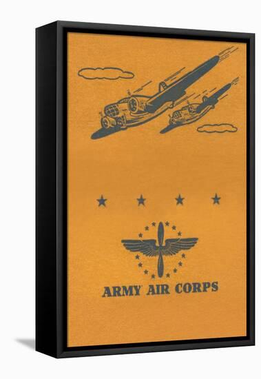 Army Air Corps-null-Framed Stretched Canvas