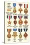 Army and Navy Medals-null-Stretched Canvas