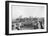 Army Band Practice, Howshera, 1917-null-Framed Giclee Print