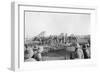 Army Band Practice, Howshera, 1917-null-Framed Giclee Print