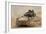 Army Bradley Fighting Vehicle in Iraq, Oct. 30, 2004-null-Framed Photo