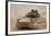 Army Bradley Fighting Vehicle in Iraq, Oct. 30, 2004-null-Framed Photo