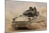 Army Bradley Fighting Vehicle in Iraq, Oct. 30, 2004-null-Mounted Photo