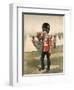 Army Bugler C19-null-Framed Art Print