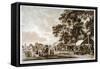 Army Camp in Hyde Park, London, 1780-Paul Sandby-Framed Stretched Canvas